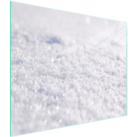 TABLA DE CORTAR DE VIDRIO 52x30 BLANCA