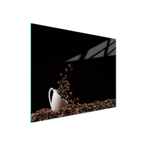 TABLA DE CORTAR DE VIDRIO 52x30 CAFÉ