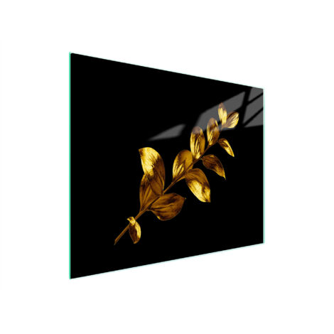 TABLA DE CORTAR DE VIDRIO 52x30 DORADA