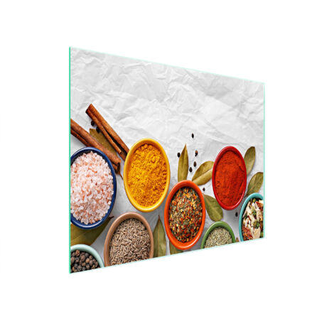 TABLA DE CORTAR DE VIDRIO 52x30 ESPECIAS