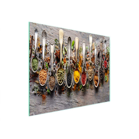 TABLA DE CORTAR DE VIDRIO 52x30 ESPECIAS