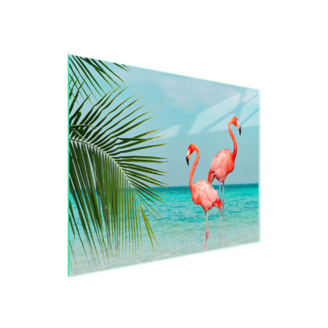TABLA DE CORTAR DE VIDRIO 52x30 FLAMINGO