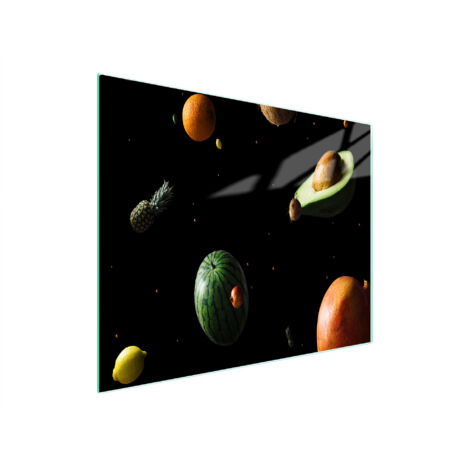 TABLA DE CORTAR DE VIDRIO 52x30 FRUTA
