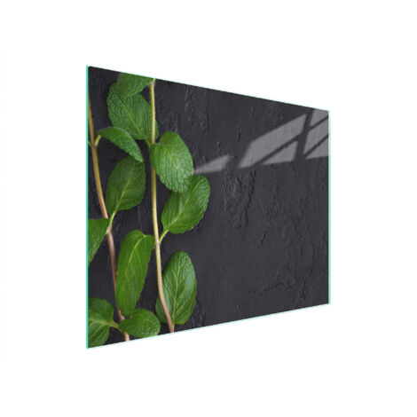 TABLA DE CORTAR DE VIDRIO 52x30 MENTA