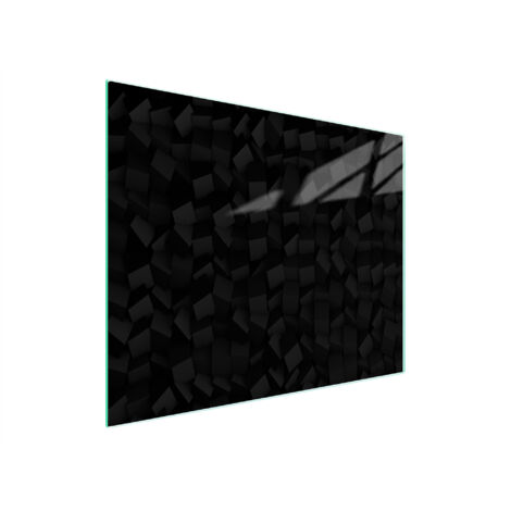 TABLA DE CORTAR DE VIDRIO 52x30 NEGRA