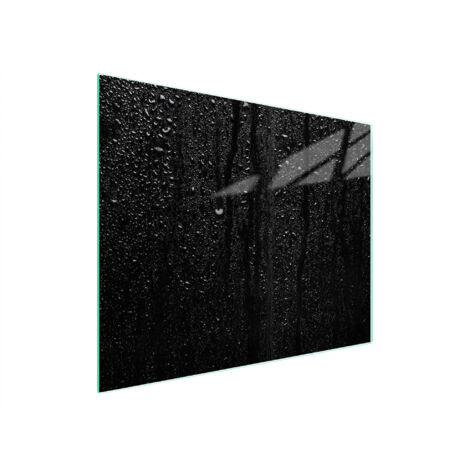 TABLA DE CORTAR DE VIDRIO 52x30 NEGRA