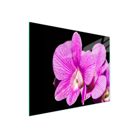 TABLA DE CORTAR DE VIDRIO 52x30 ORQUÍDEA