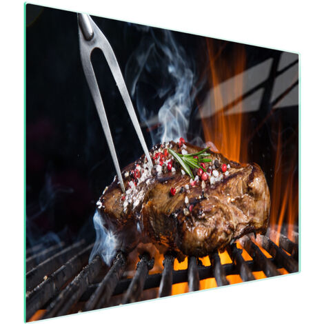 TABLA DE CORTAR DE VIDRIO 52x30 PARRILLA