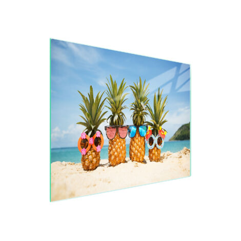 TABLA DE CORTAR DE VIDRIO 52x30 PIÑA