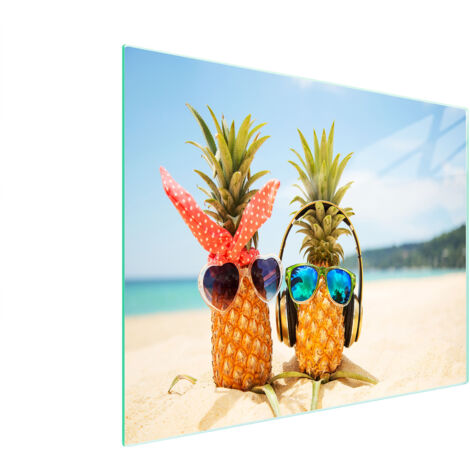 TABLA DE CORTAR DE VIDRIO 52x30 PIÑA
