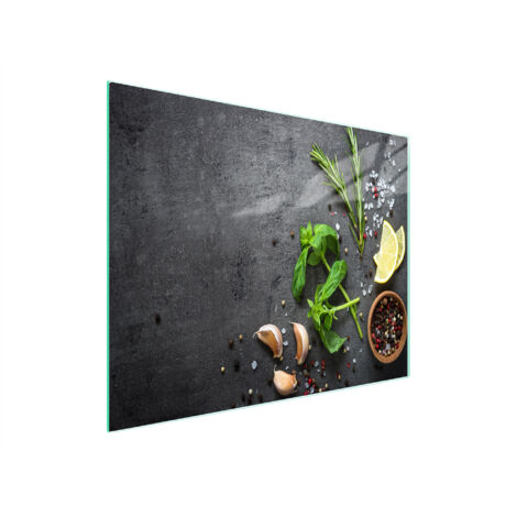 TABLA DE CORTAR DE VIDRIO 52x30 PIZARRA