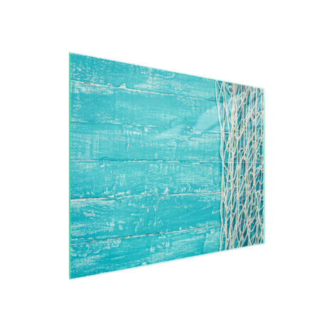 TABLA DE CORTAR DE VIDRIO 52x30 TURQUESA
