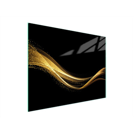 TABLA DE CORTAR DE VIDRIO 52x40 NEGRA