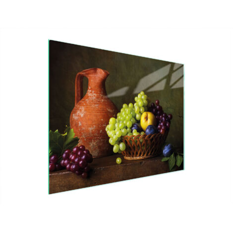 TABLA DE CORTAR DE VIDRIO 52x40 UVAS