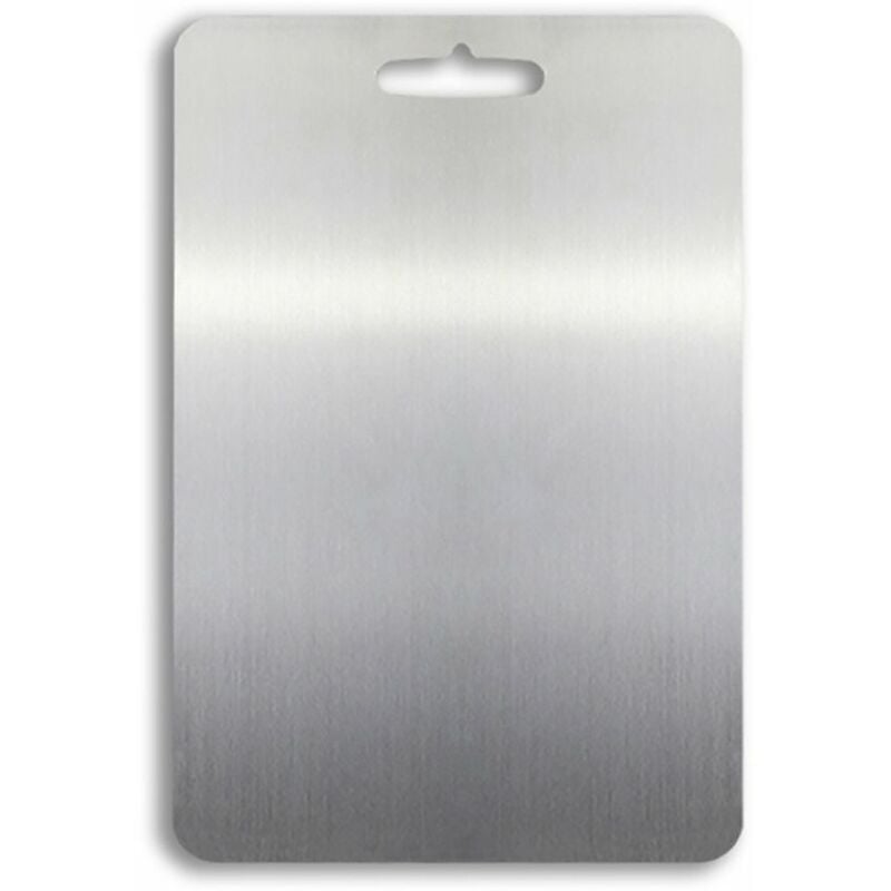 

Tabla de cortar Tabla de cortar colgante cuadrada de acero inoxidable Tabla de cortar lavable duradera gruesa Tabla de cortar de cocina para cocinar