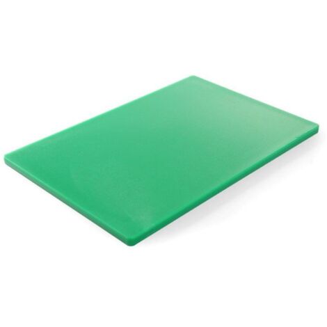 Tabla de cortar verduras HACCP 600x400 mm verde - Hendi 825631