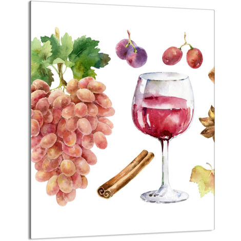 Tabla de cortar vidrio 40x52 Vino