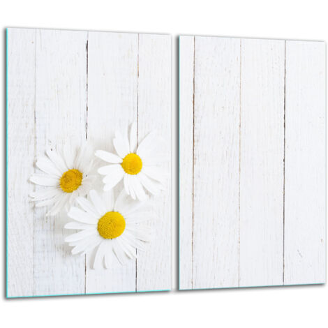 Tabla de corte de vidrio 2x 30x52 blanco