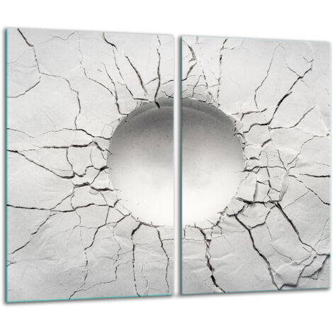 Tabla de corte de vidrio 2x 30x52 blanco