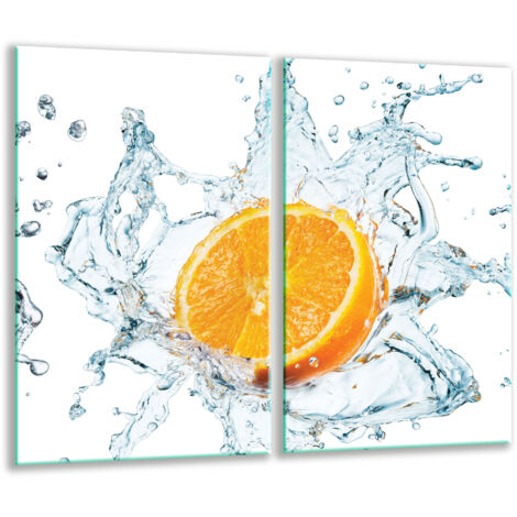 Tabla de corte de vidrio 2x 30x52 fruta