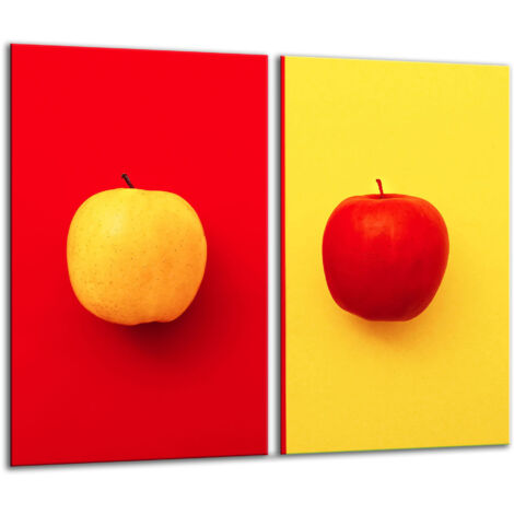 Tabla de corte de vidrio 2x 30x52 fruta