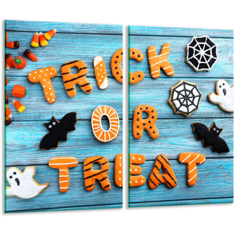 Tabla de corte de vidrio 2x 30x52 Halloween