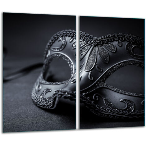Tabla de corte de vidrio 2x 30x52 negro