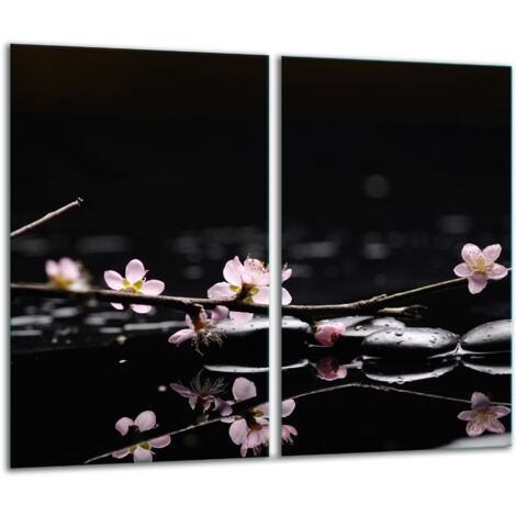Tabla de corte de vidrio 2x 30x52 negro