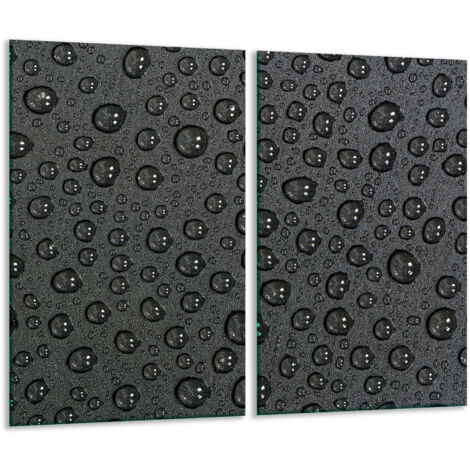 Tabla de corte de vidrio 2x 30x52 negro