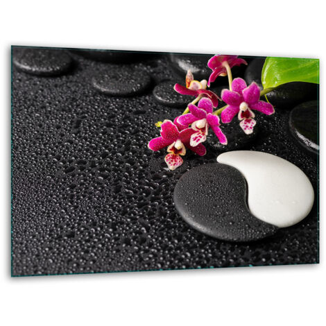 Tabla de corte de vidrio 40x30 negro