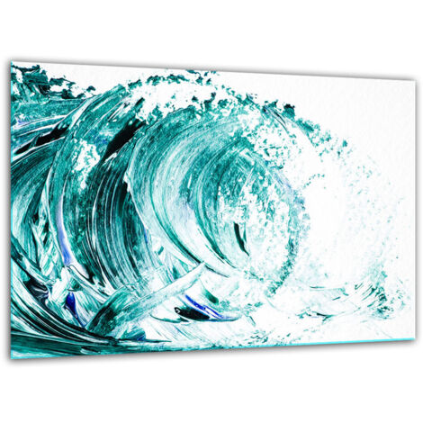 Tabla de corte de vidrio templado 30x22 agua