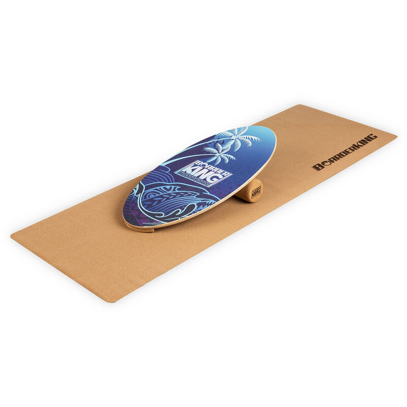 

Tabla de equilibrio Indoorboard Allrounder + esterilla + rodillo de madera / corcho