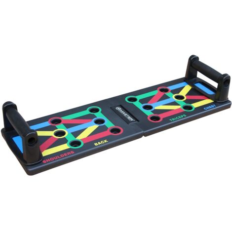 Tabla de flexiones multifuncional con asas - Push Up Multi Board MASTER