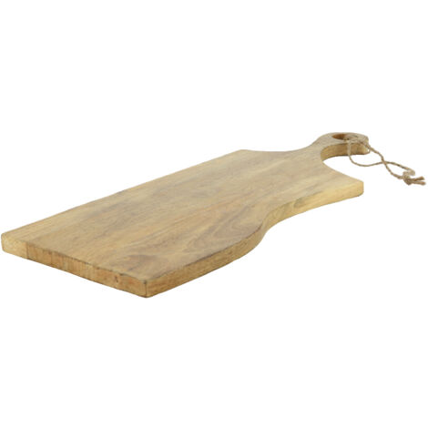 Tabla de madera de mango 18x48cm natural