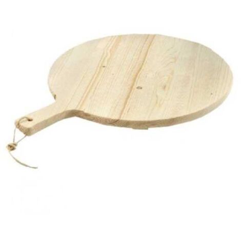 Tabla de madera redonda de 38 cm