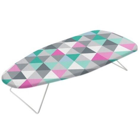 Tabla de planchar de sobremesa, alcor, modelo triángulo, 34 x 75 cm