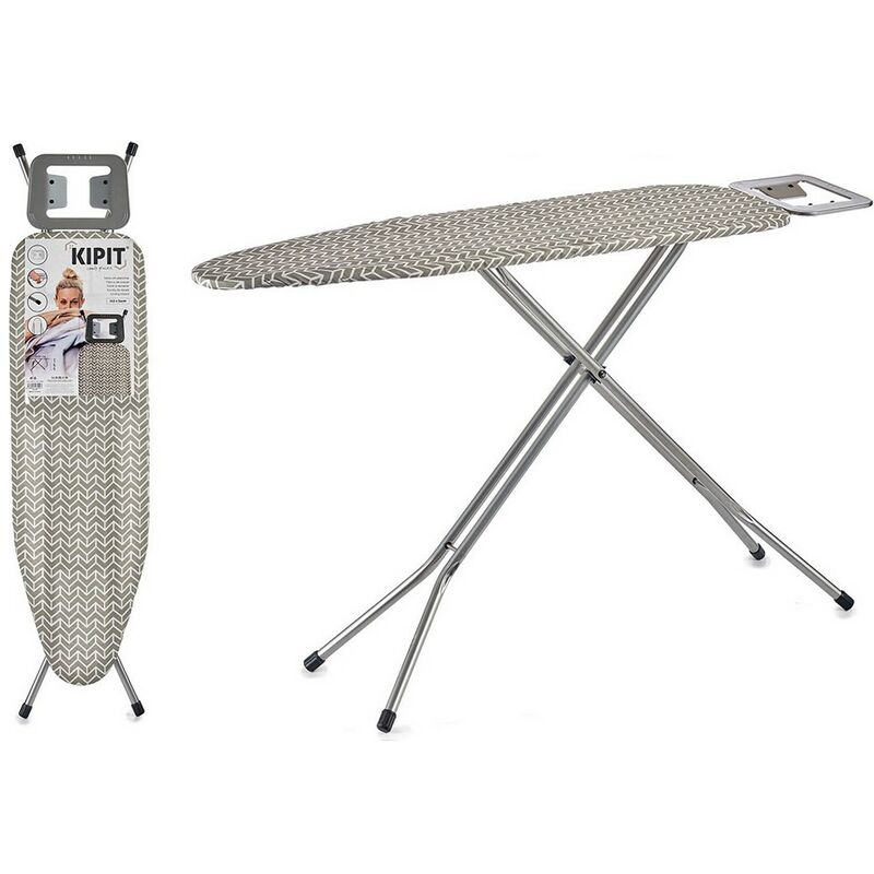 

Tabla de Planchar Geométrico Gris Metal (34 x 5,5 x 144 cm)