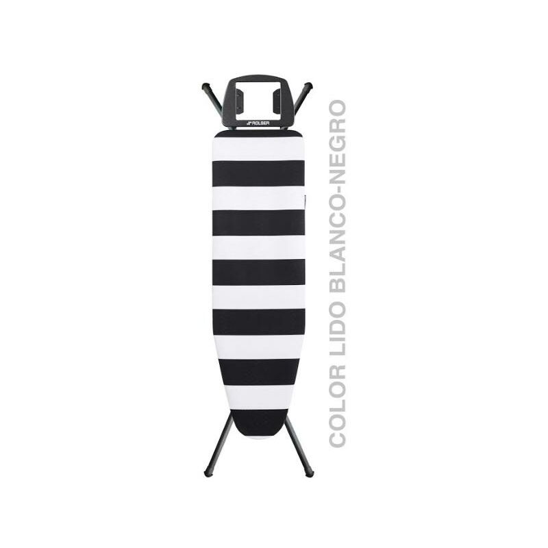 

Tabla de planchar K-S Black Tube Lido blanco y negro - Rolser
