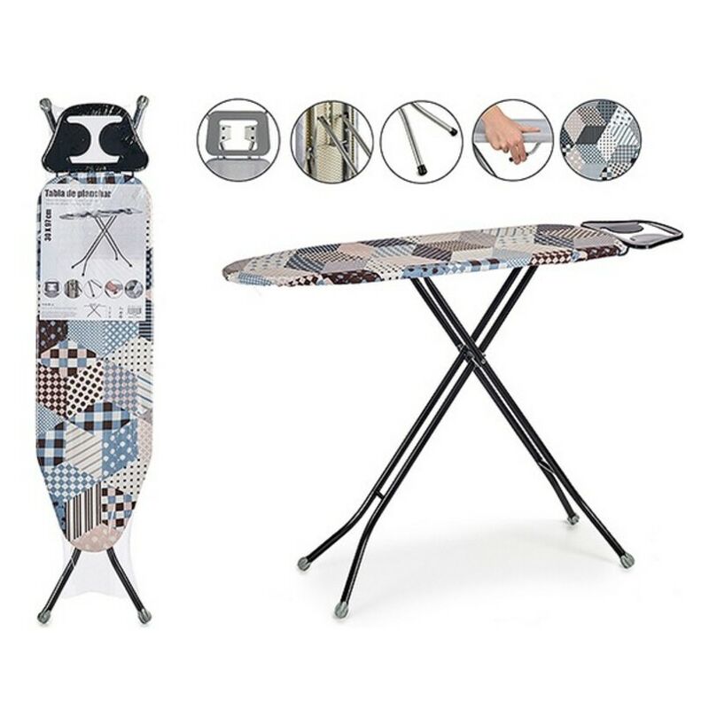

Tabla de Planchar Rombos 30 x 97 cm (30 x 90 x 115 cm)
