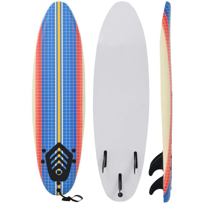

vidaXL Tabla de surf 170 cm mosaico - Multicolor