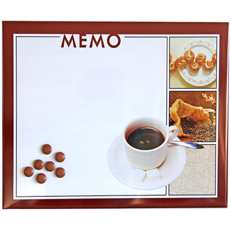 TABLA MEMO METAL 45 x 36 CM