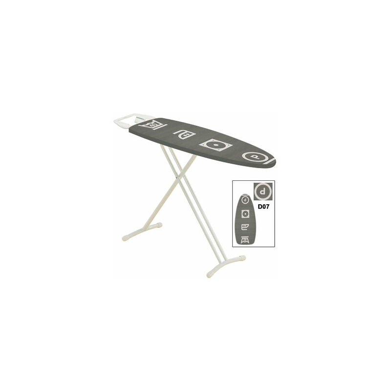 

Mesa planchar 116x35cm SIMPLE-GRIS - Ambit