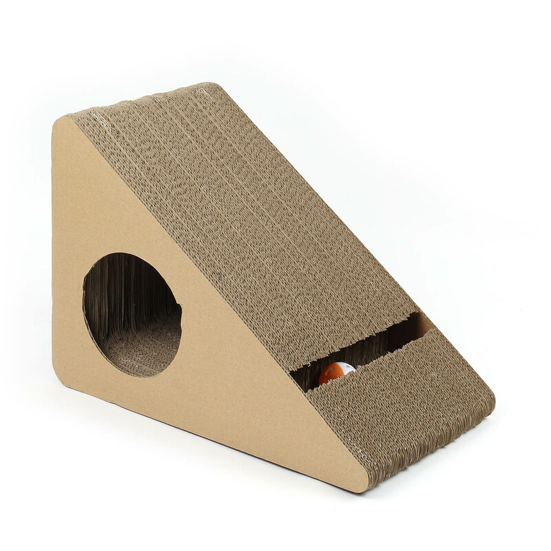 

Tabla rascador para gatos juguete de cartón corrugado de cartón alto para gatos rascar