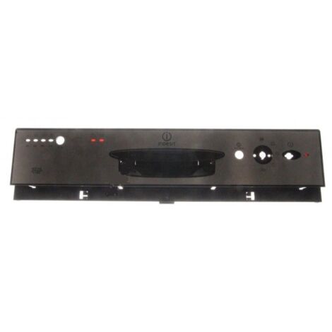TABLAU DE BORD INOX DVG652AIX pour LAVE VAISSELLE INDESIT -...