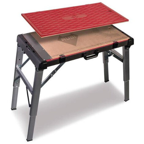 Rubi - Table de travail 4 en 1, 115 x 52 x 80 cm