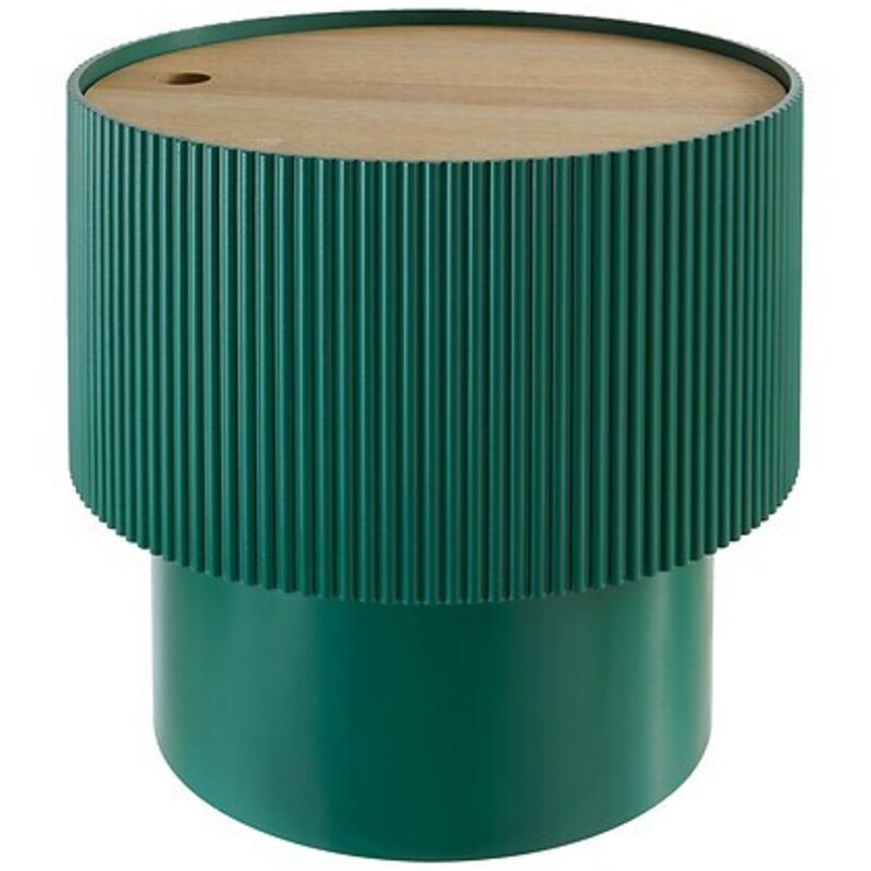 Atmosphera - Table d'appoint Enola vert D38,5x38,5x35cm créateur d'intérieur Atmosphera - Table d'appoint Enola vert D38,5x38,5x35cm créateur d'intérieur