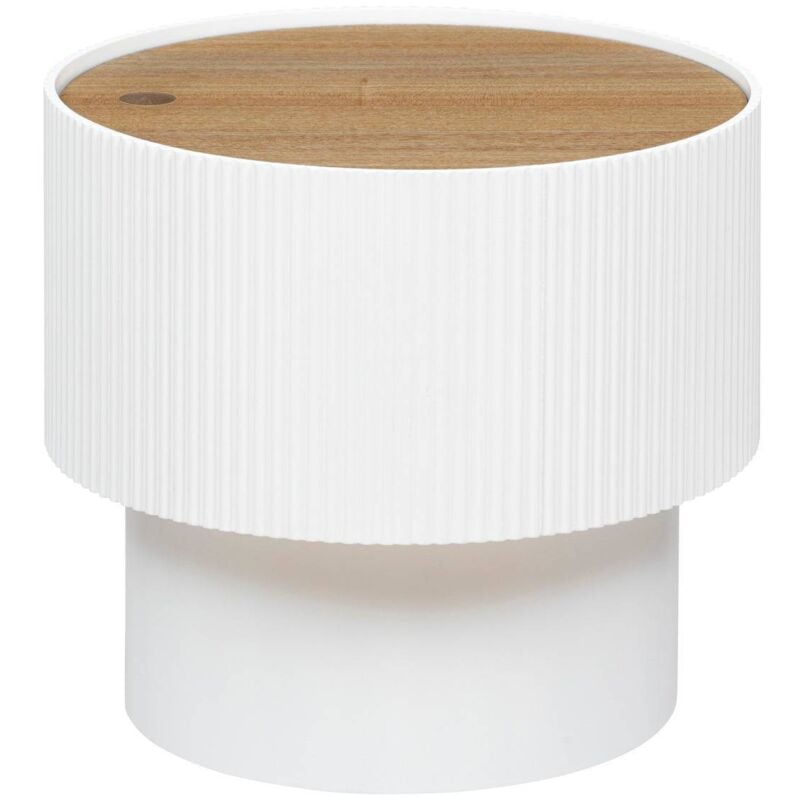 Atmosphera - Table à Café Enola D38 Blanche