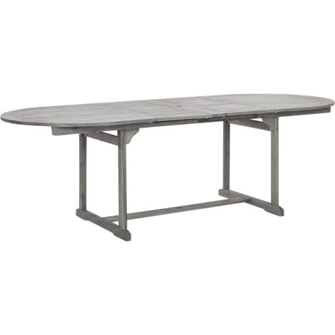 Table à dîner de jardin  Table d'extérieur (160-240)x100x75cm Bois d'acacia massif