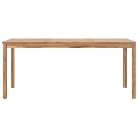 Table à dîner de jardin  Table d'extérieur 180x90x77 cm Bois de teck solide