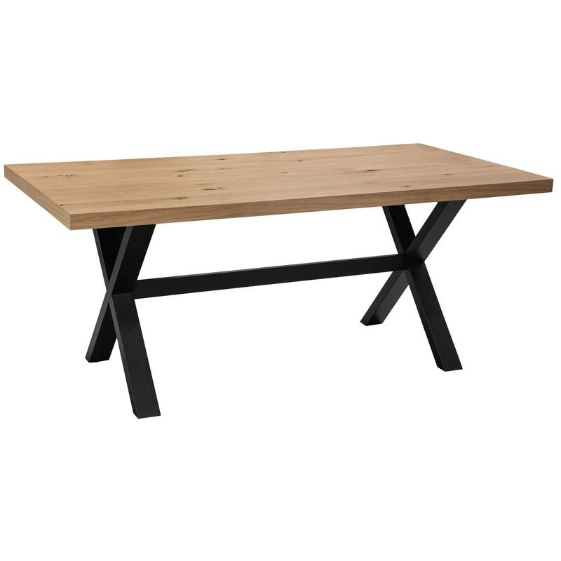 Table à manger Steja chêne L180cm - Atmosphera créateur d'intérieur